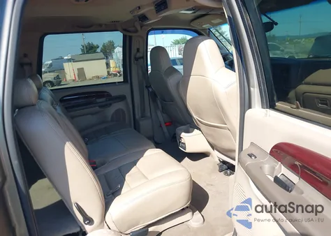 2004 Ford Excursion Limited из США, поврежденный, VIN 1FMSU43P84EB21909